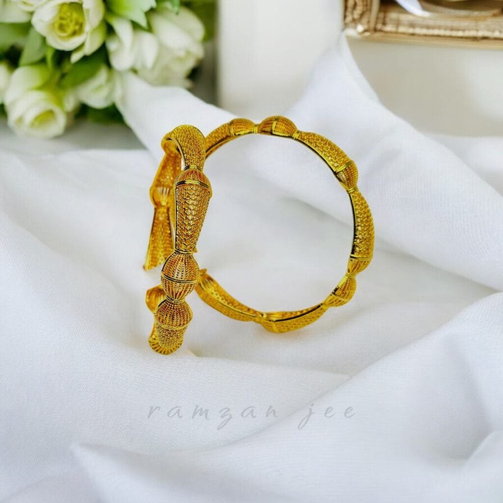 "Elegant eco-friendly bangles crafted from sustainable materials, perfect for all occasions."
