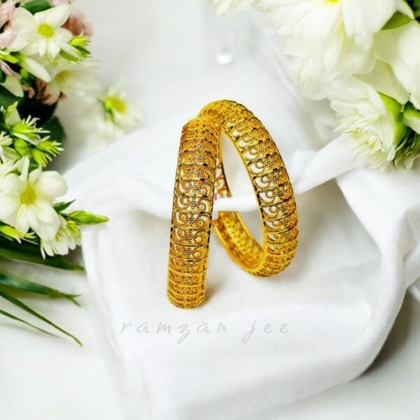 "Elegant eco-friendly bangles crafted from sustainable materials, perfect for all occasions."