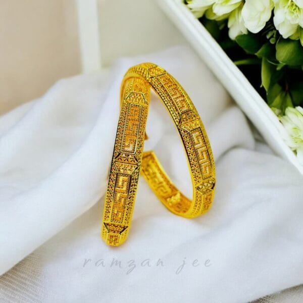 "Elegant eco-friendly bangles crafted from sustainable materials, perfect for all occasions."