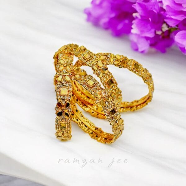 "Elegant eco-friendly bangles crafted from sustainable materials, perfect for all occasions."