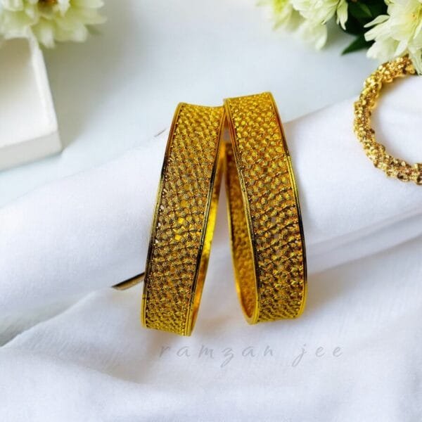 "Elegant eco-friendly bangles crafted from sustainable materials, perfect for all occasions."