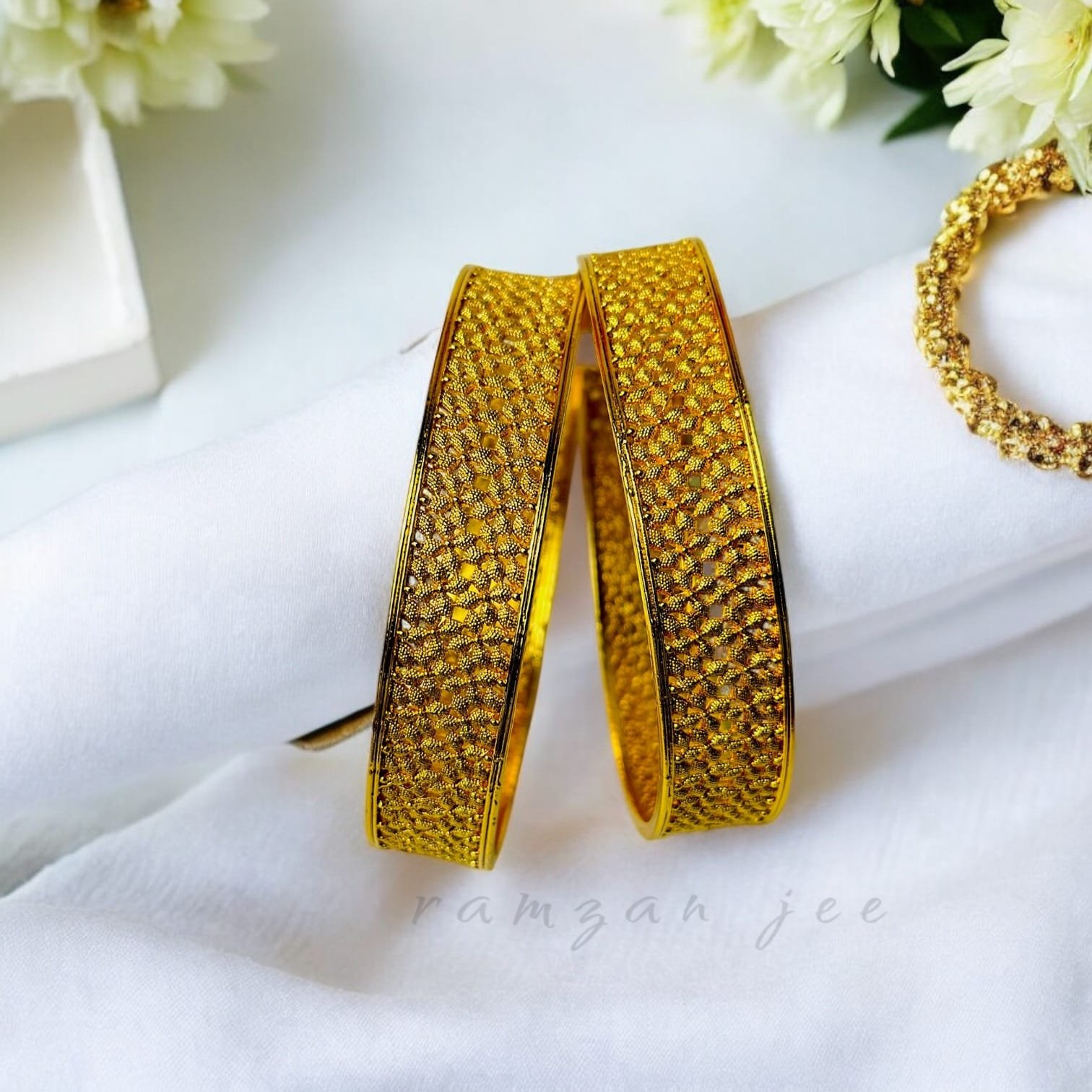 "Elegant eco-friendly bangles crafted from sustainable materials, perfect for all occasions."
