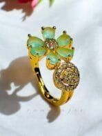 "Elegant diamond engagement ring in a gold band, perfect for weddings."