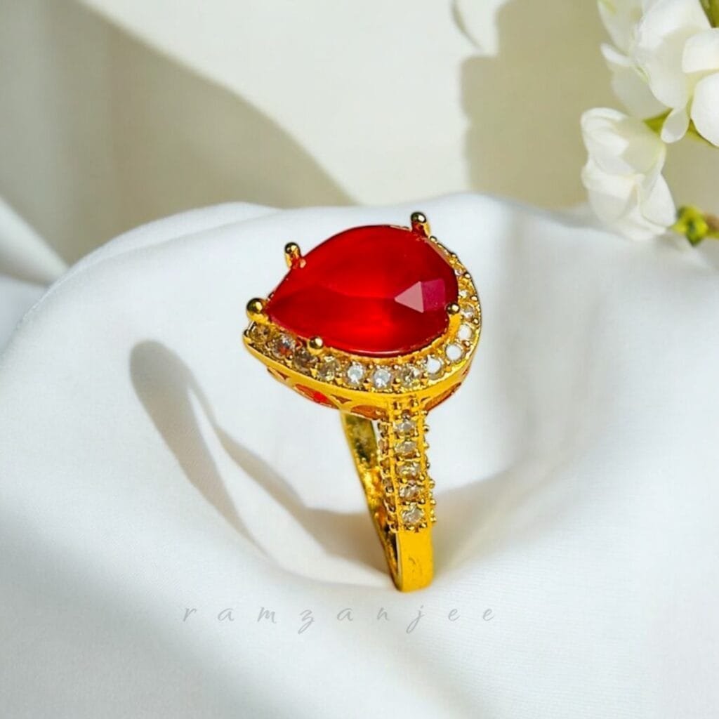 "Elegant diamond engagement ring in a gold band, perfect for weddings."