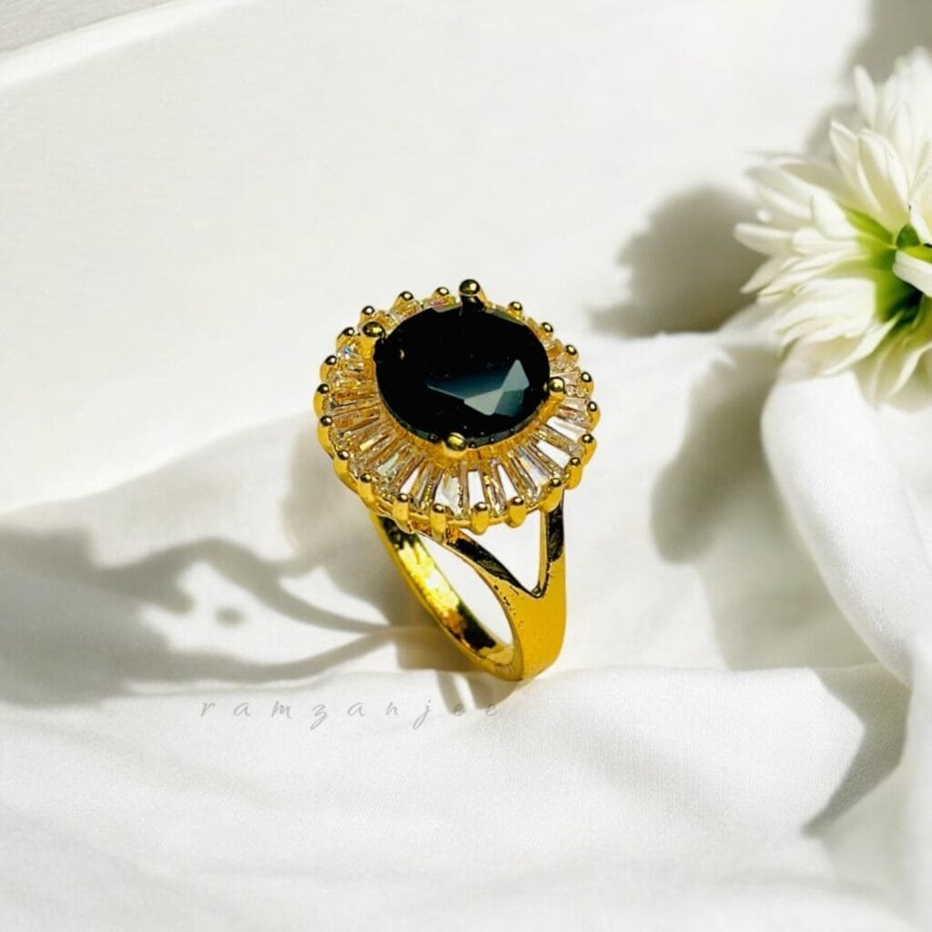 "Elegant diamond engagement ring in a gold band, perfect for weddings."