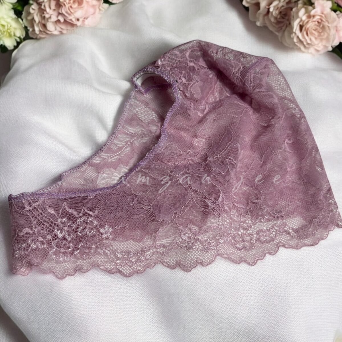 "Premium hijab cap preventing hair damage and offering a smooth base."