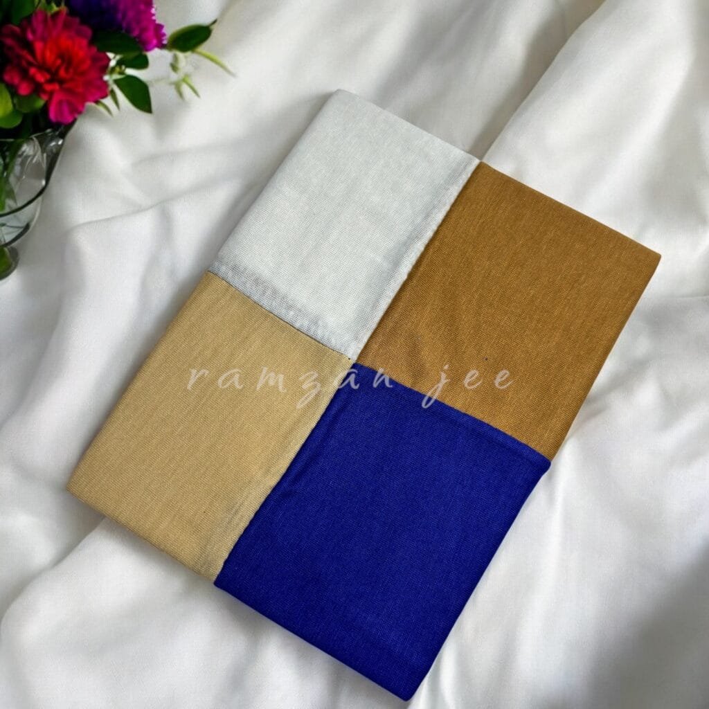 "Lightweight and colorful hijab cap, ideal for layering under silk or chiffon hijabs."