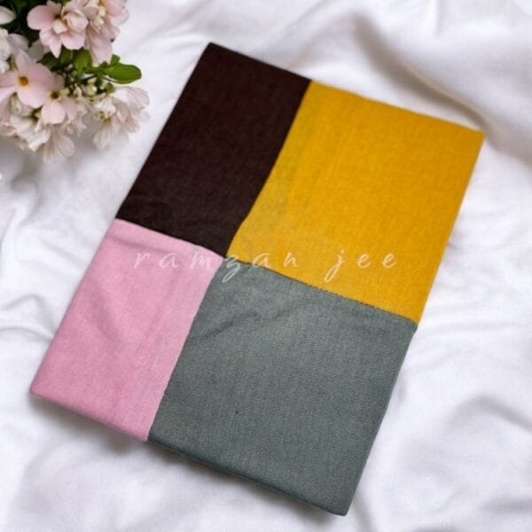 "Lightweight and colorful hijab cap, ideal for layering under silk or chiffon hijabs."