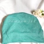 "Lightweight and colorful hijab cap, ideal for layering under silk or chiffon hijabs."