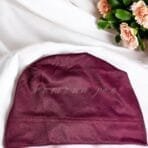 "Lightweight and colorful hijab cap, ideal for layering under silk or chiffon hijabs."