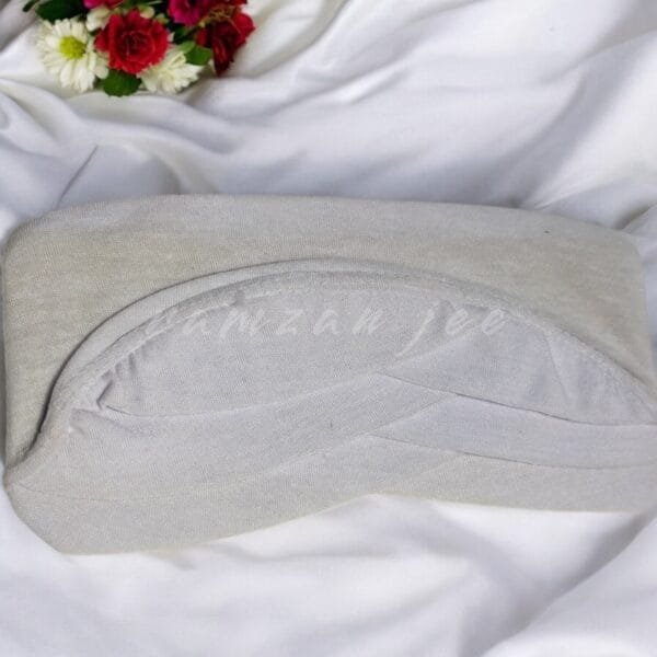 "Breathable hijab cap in soft cotton for a secure fit."