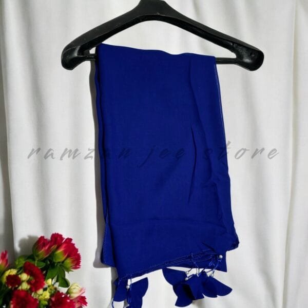 "Eco-friendly hijab made from organic cotton, offering comfort and style with a sustainable design."
