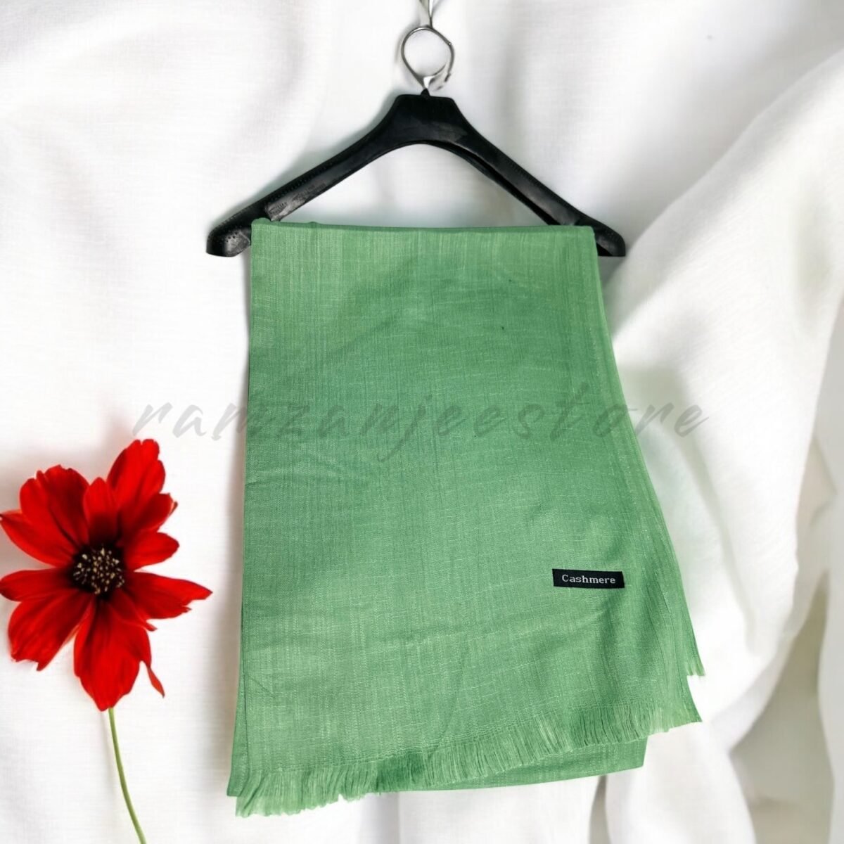 "Luxurious Cashmere Lawn Hijab in earthy tones"