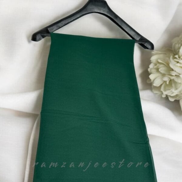 "Elegant lightweight Georgette Hijab in soft pastel shades"