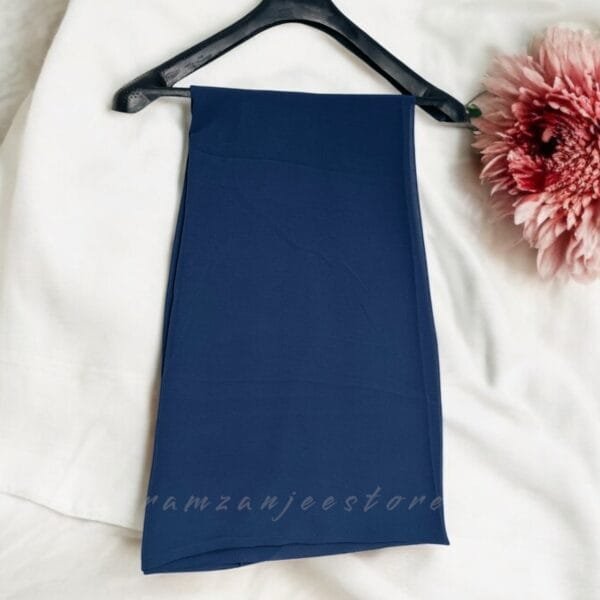 "Elegant lightweight Georgette Hijab in soft pastel shades"