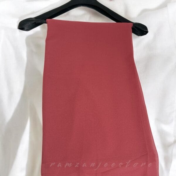 "Elegant lightweight Georgette Hijab in soft pastel shades"