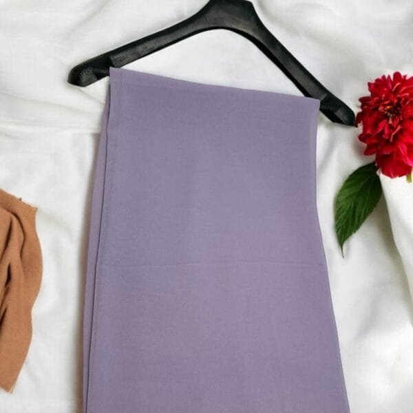 "Elegant lightweight Georgette Hijab in soft pastel shades"