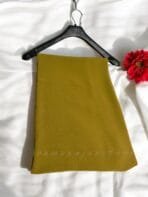 "Elegant lightweight Georgette Hijab in soft pastel shades"