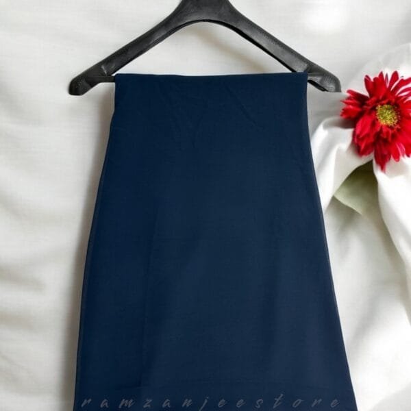 "Elegant lightweight Georgette Hijab in soft pastel shades"