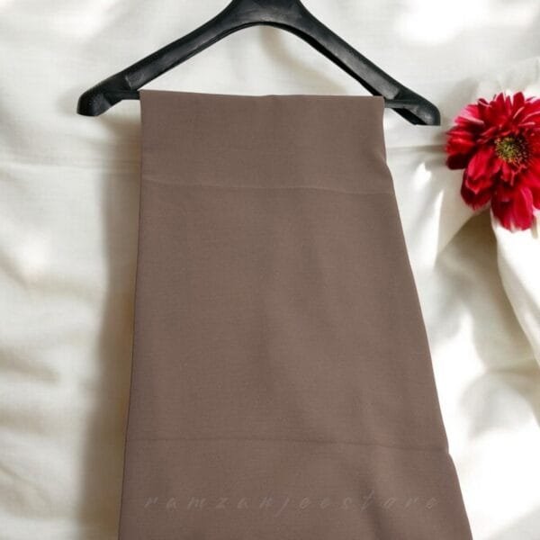 "Elegant lightweight Georgette Hijab in soft pastel shades"