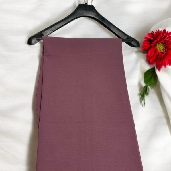 "Elegant lightweight Georgette Hijab in soft pastel shades"
