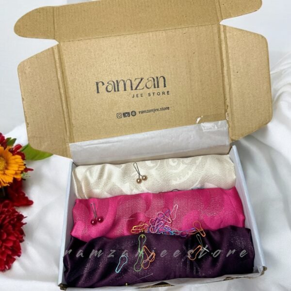 "Soft, stretchy hijab bands for a secure and comfortable hijab fit."