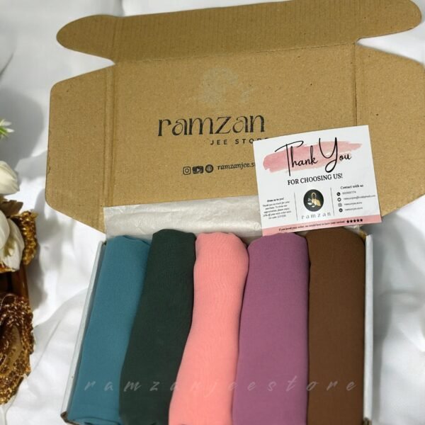 "Soft, stretchy hijab bands for a secure and comfortable hijab fit."