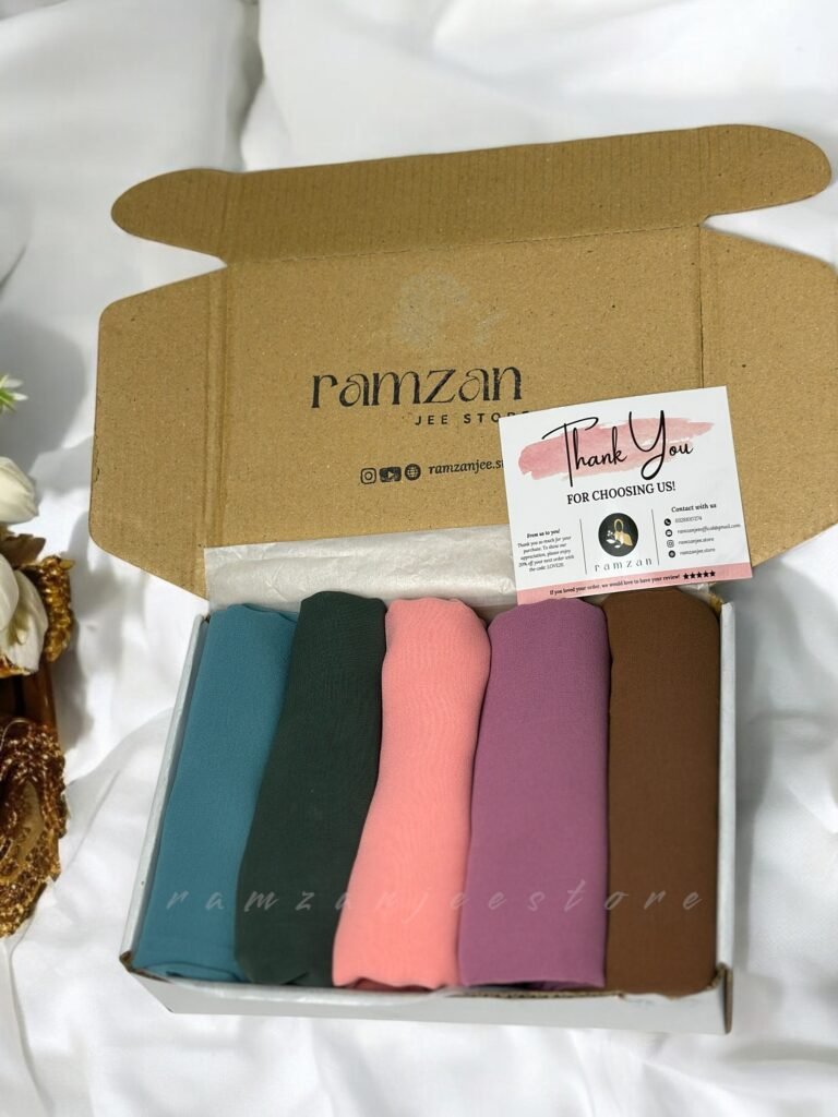 "Soft, stretchy hijab bands for a secure and comfortable hijab fit."