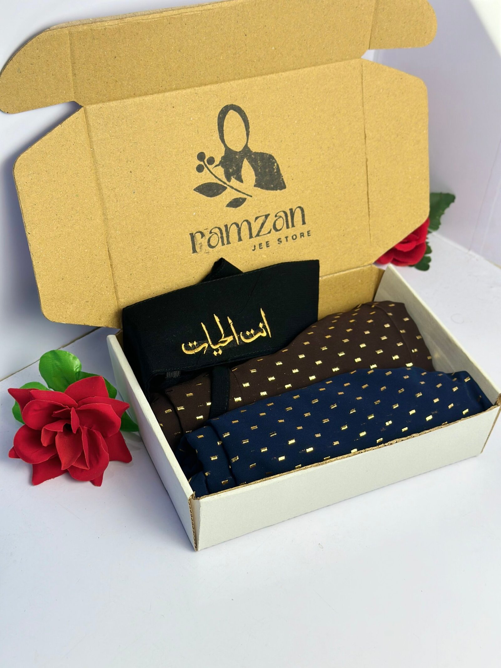 "Discounted hijabs collection with amazing offers."