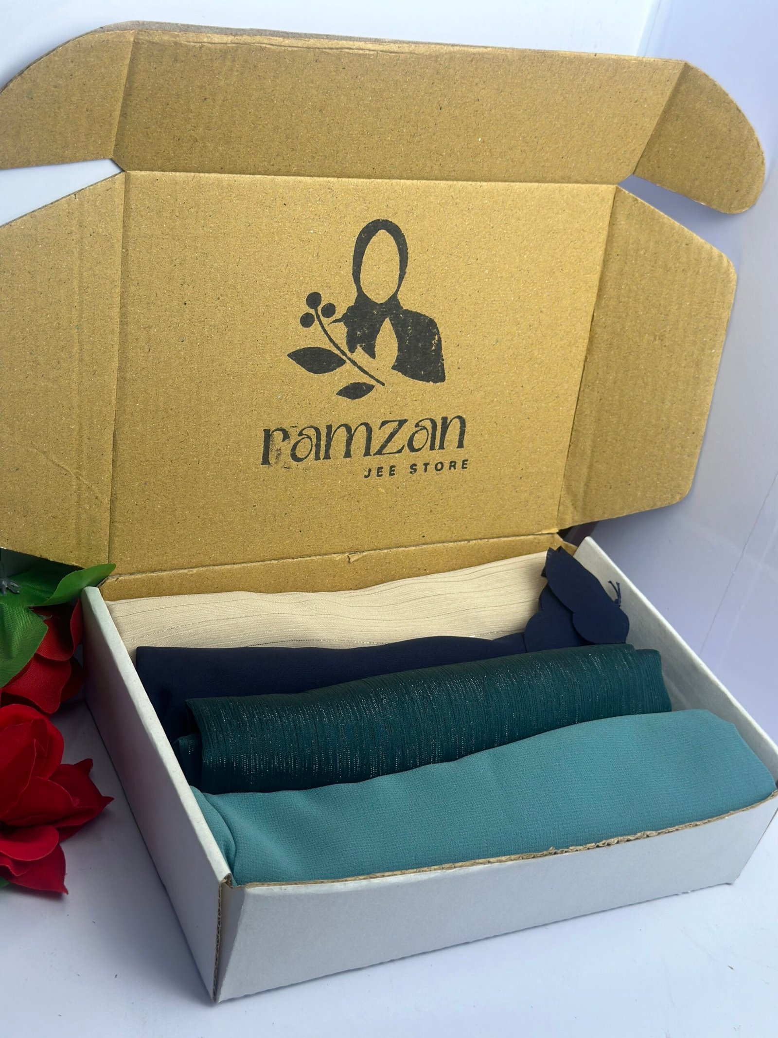 "Discounted hijabs collection with amazing offers."