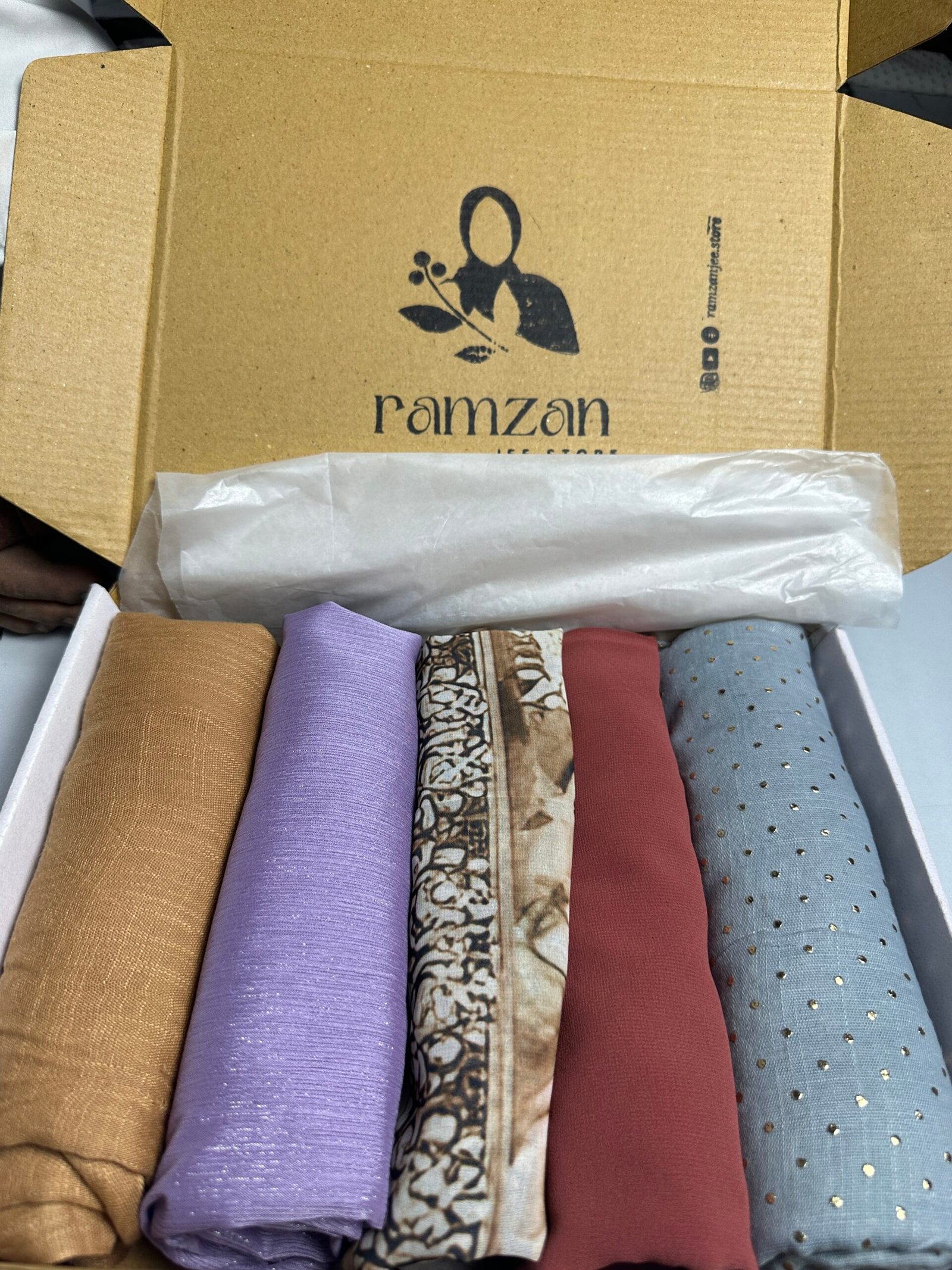 "Discounted hijabs collection with amazing offers."